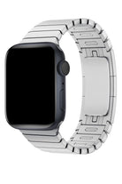 Apple Watch Uyumlu Bilezik Loop Kordon Gümüş Gri