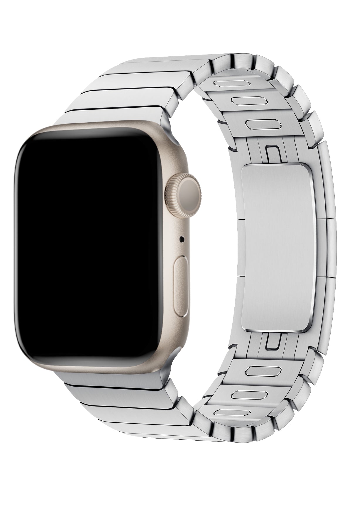 Apple Watch Uyumlu Bilezik Loop Kordon Gümüş Gri