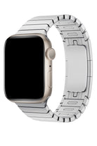 Apple Watch Uyumlu Bilezik Loop Kordon Gümüş Gri