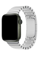 Apple Watch Uyumlu Bilezik Loop Kordon Gümüş Gri