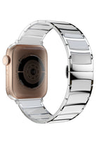 Apple Watch Uyumlu Çelik Seramik Luna Loop Kordon Havlit
