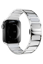 Apple Watch Uyumlu Çelik Seramik Luna Loop Kordon Havlit