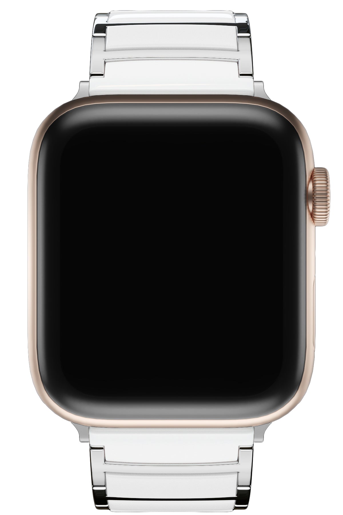 Apple Watch Uyumlu Çelik Seramik Luna Loop Kordon Havlit