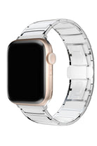 Apple Watch Uyumlu Çelik Seramik Luna Loop Kordon Havlit