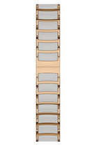 Apple Watch Uyumlu Çelik Seramik Luna Loop Kordon Sitrin