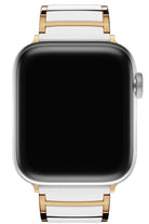 Apple Watch Uyumlu Çelik Seramik Luna Loop Kordon Sitrin