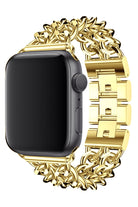 Apple Watch Uyumlu Çelik Zincir Loop Kordon Gold