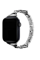 Apple Watch Uyumlu Chain Loop Kordon Light Gray