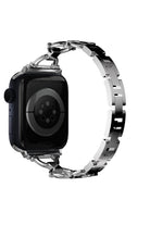 Apple Watch Uyumlu Chain Loop Kordon Light Gray