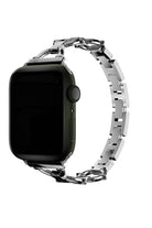 Apple Watch Uyumlu Chain Loop Kordon Light Gray