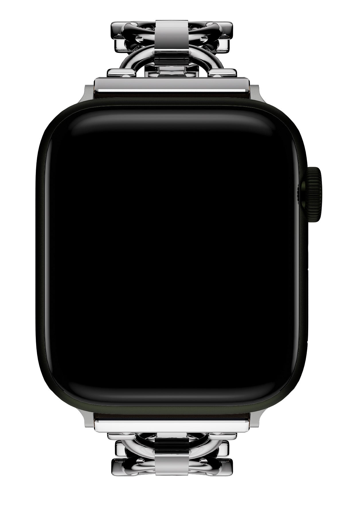Apple Watch Uyumlu Chain Loop Kordon Light Gray