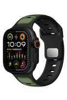 Apple Watch Ultra Uyumlu Dualflex Kordon Tactigreen