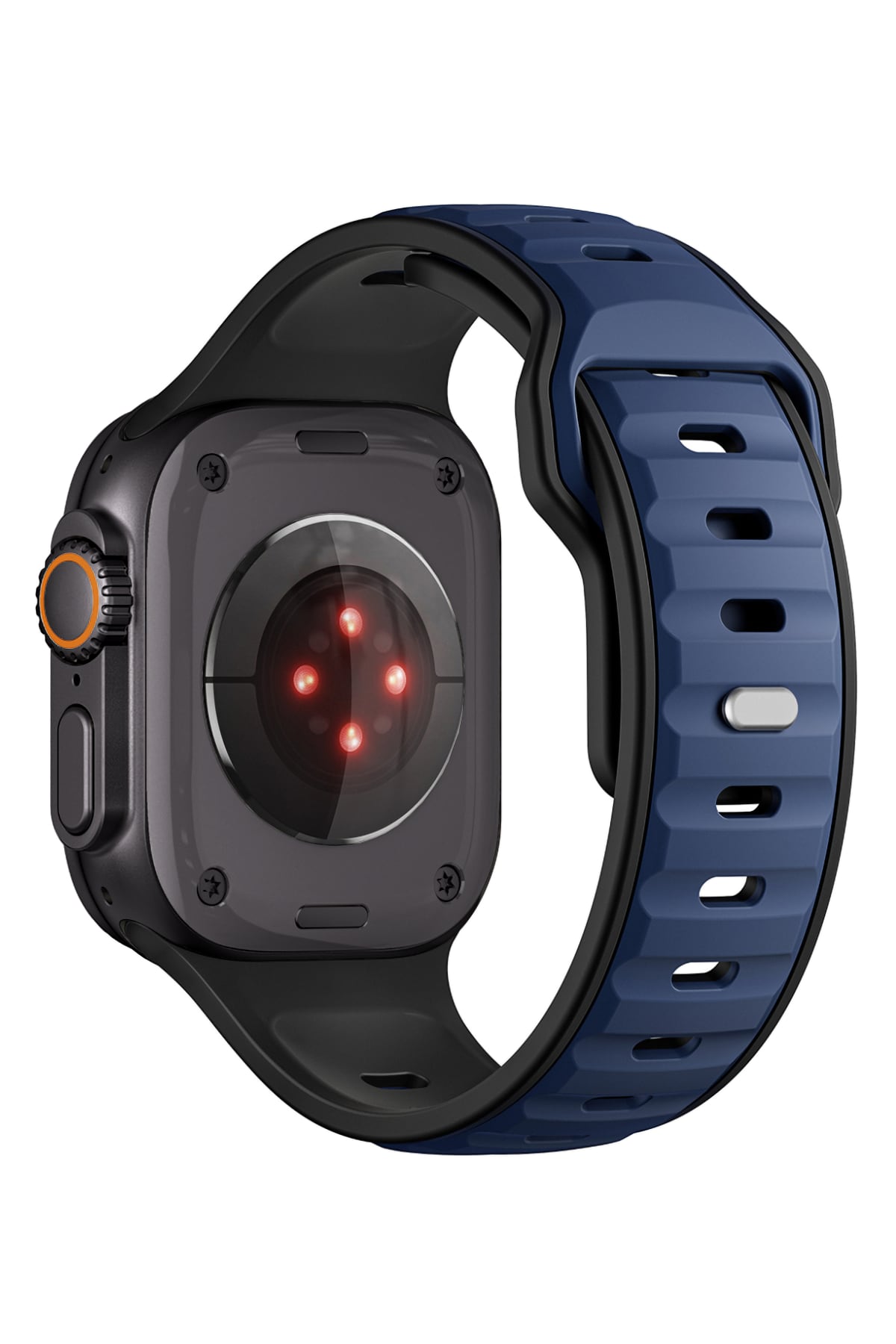 Apple Watch Ultra Uyumlu Dualflex Kordon Darkmarine