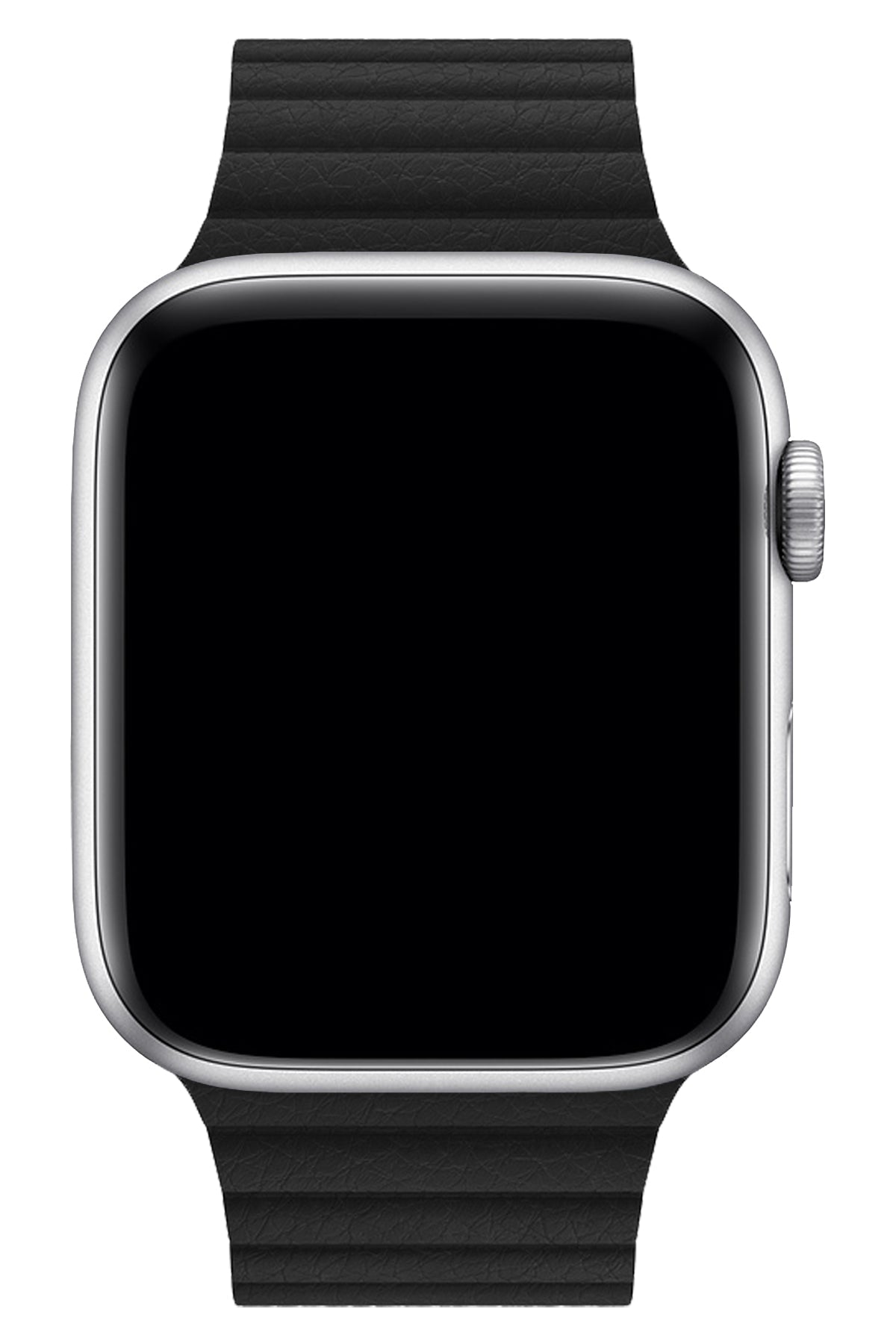 Apple Watch Uyumlu Deri Loop Kordon Siyah