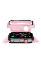 Apple Watch Uyumlu Ekran Koruyucu Ciklet Pembe Renkli Kasa