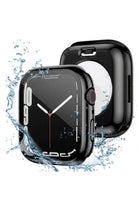 Apple Watch Uyumlu Ekran Koruyucu Kasa Suya Dayanıklı Jet Black