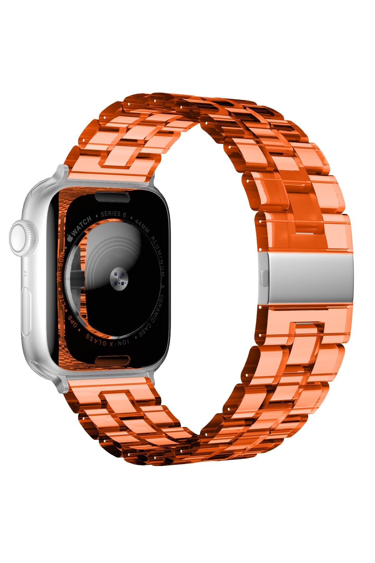Apple Watch Uyumlu Funny Loop Kordon Oranj