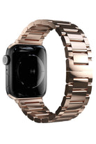 Apple Watch Uyumlu Gloss Loop Çelik Kordon Rose Gold