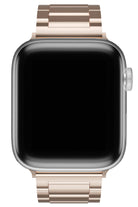 Apple Watch Uyumlu Gloss Loop Çelik Kordon Rose Gold