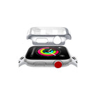 Apple Watch Uyumlu Ekran Koruyucu Gri Renkli Kasa