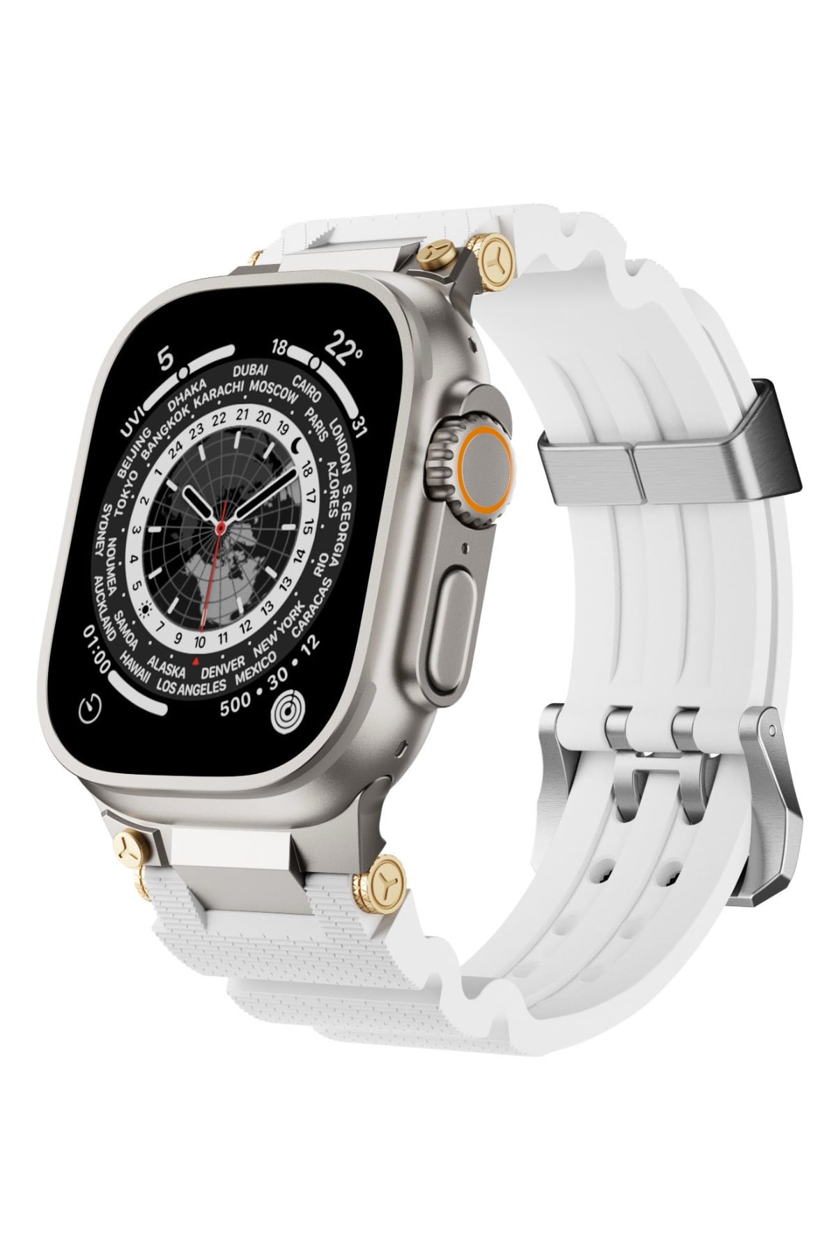 Apple Watch Ultra Uyumlu Gripline Kordon Nimbus