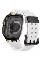 Apple Watch Ultra Uyumlu Gripline Kordon Nimbus Siyah Toka