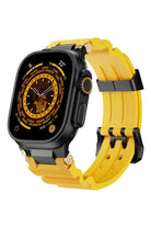 Apple Watch Ultra Uyumlu Gripline Kordon Solarix Siyah Toka