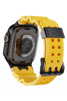 Apple Watch Ultra Uyumlu Gripline Kordon Solarix Siyah Toka
