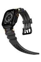 Apple Watch Ultra Uyumlu Gripline Kordon Blackout Siyah Toka
