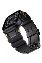 Apple Watch Ultra Uyumlu Gripline Kordon Blackout Siyah Toka
