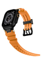 Apple Watch Ultra Uyumlu Gripline Kordon Torchlight Siyah Tokalı