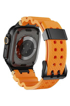 Apple Watch Ultra Uyumlu Gripline Kordon Torchlight Siyah Tokalı
