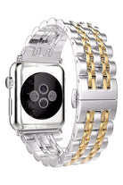 Apple Watch Uyumlu Klasik Çelik Loop Kordon Gold