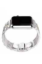 Apple Watch Uyumlu Klasik Çelik Loop Kordon Gold