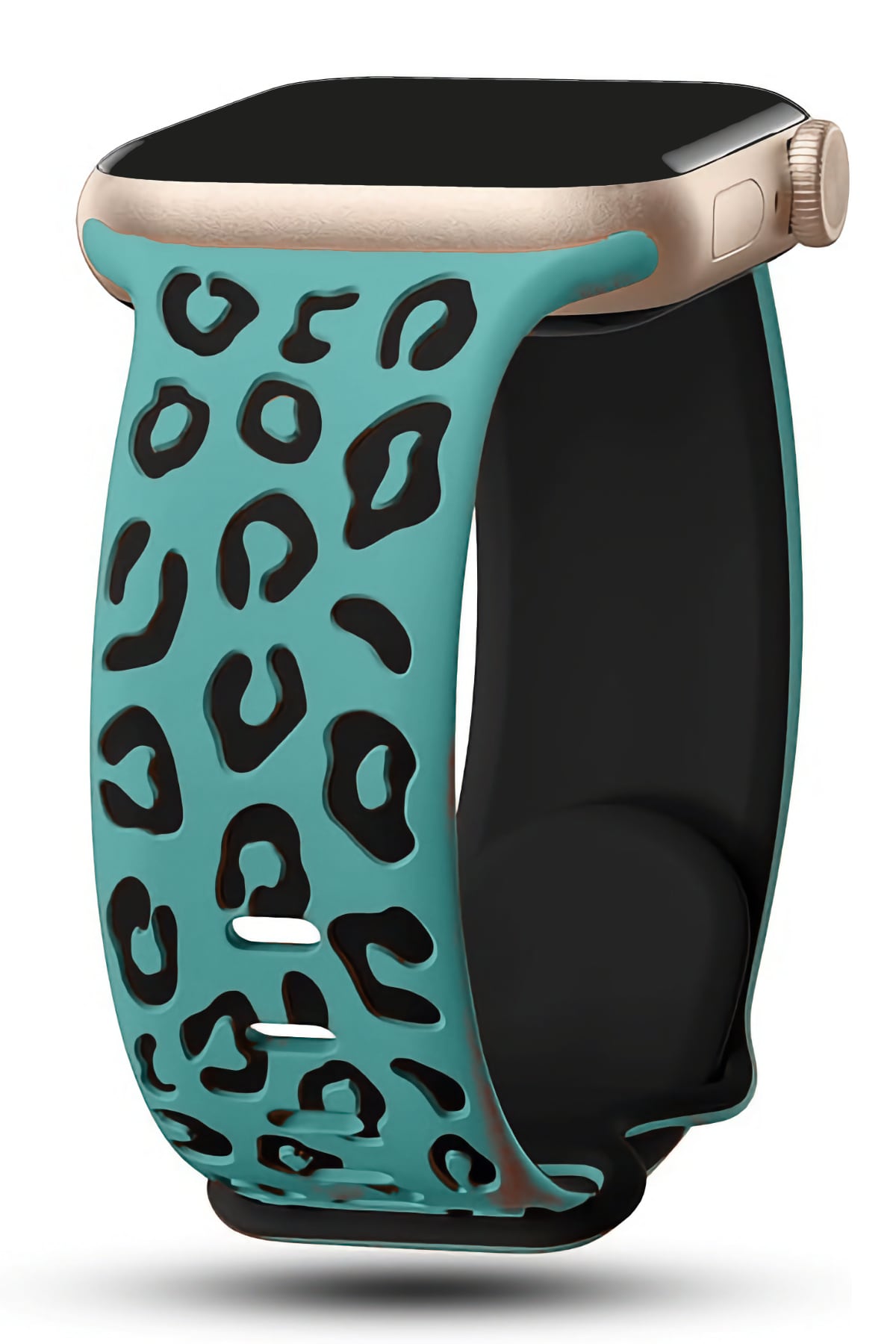 Apple Watch Uyumlu Leoline Silikon Spor Kordon Aqua Night