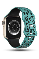 Apple Watch Uyumlu Leoline Silikon Spor Kordon Aqua Night