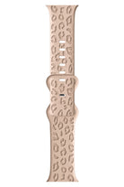Apple Watch Uyumlu Leoline Silikon Spor Kordon Blush Sand