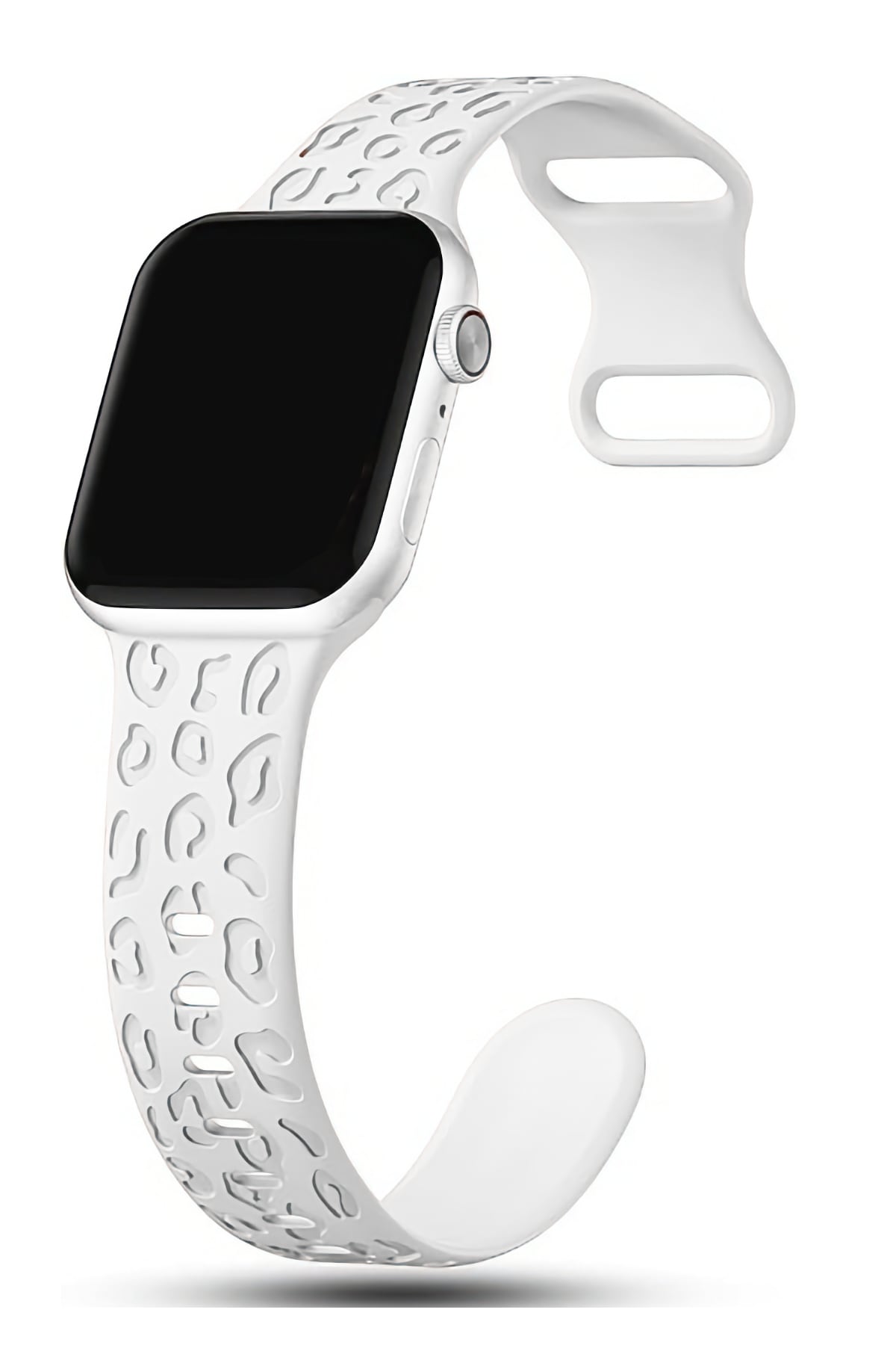 Apple Watch Uyumlu Leoline Silikon Spor Kordon Bone