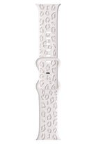 Apple Watch Uyumlu Leoline Silikon Spor Kordon Pearl Frost
