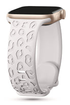 Apple Watch Uyumlu Leoline Silikon Spor Kordon Pearl Frost