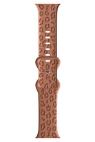 Apple Watch Uyumlu Leoline Silikon Spor Kordon Terracotta Glow