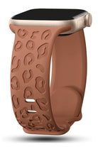 Apple Watch Uyumlu Leoline Silikon Spor Kordon Terracotta Glow