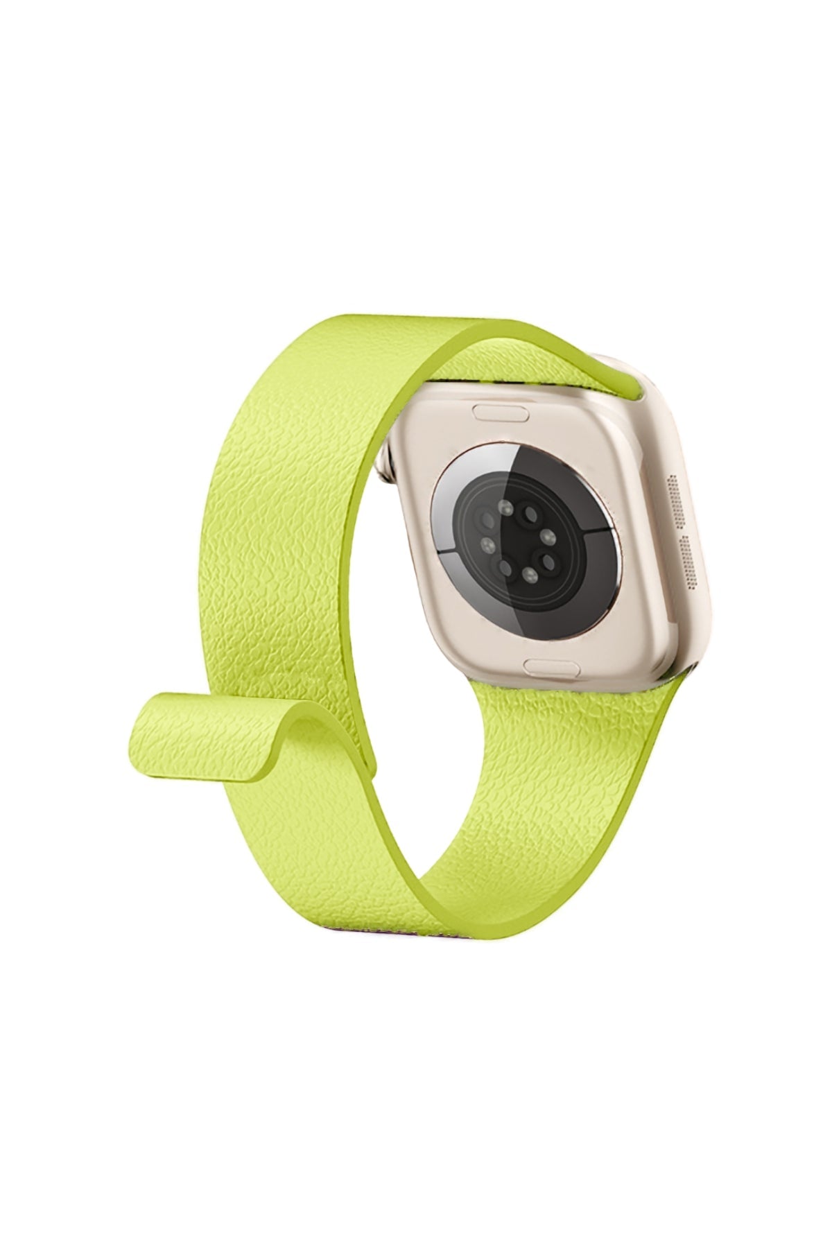 Apple Watch Uyumlu Magflex Manyetik Silikon Kordon Limeburst