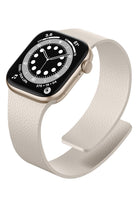 Apple Watch Uyumlu Magflex Manyetik Silikon Kordon Starlight
