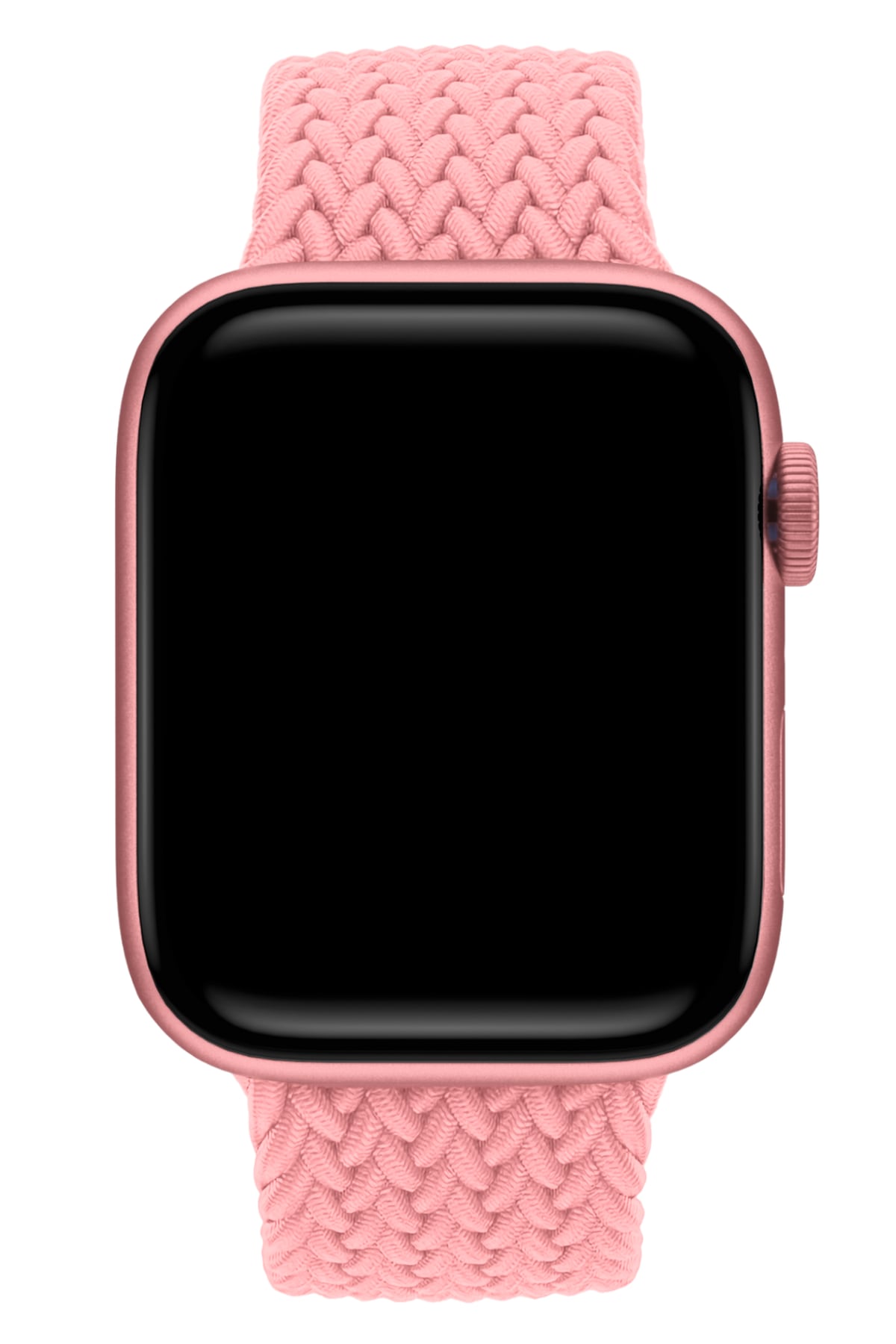 Apple Watch Uyumlu Manyetik Tokalı Örgü Loop Kordon Porcelain Rose