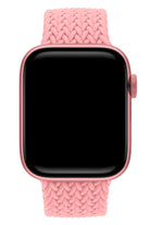 Apple Watch Uyumlu Manyetik Tokalı Örgü Loop Kordon Porcelain Rose