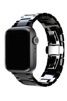 Apple Watch Uyumlu Mat Parlak Seramik Loop Kordon Siyah
