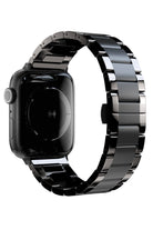 Apple Watch Uyumlu Mat Parlak Seramik Loop Kordon Siyah