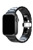 Apple Watch Uyumlu Mat Seramik Loop Kordon Siyah
