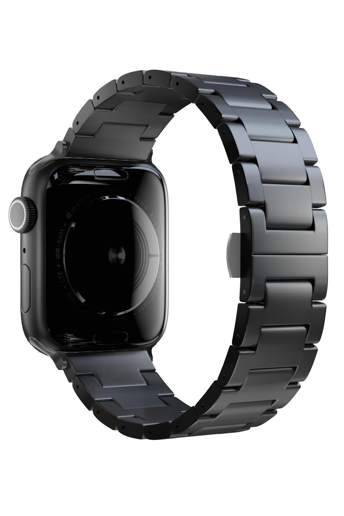 Apple Watch Uyumlu Mat Seramik Loop Kordon Siyah
